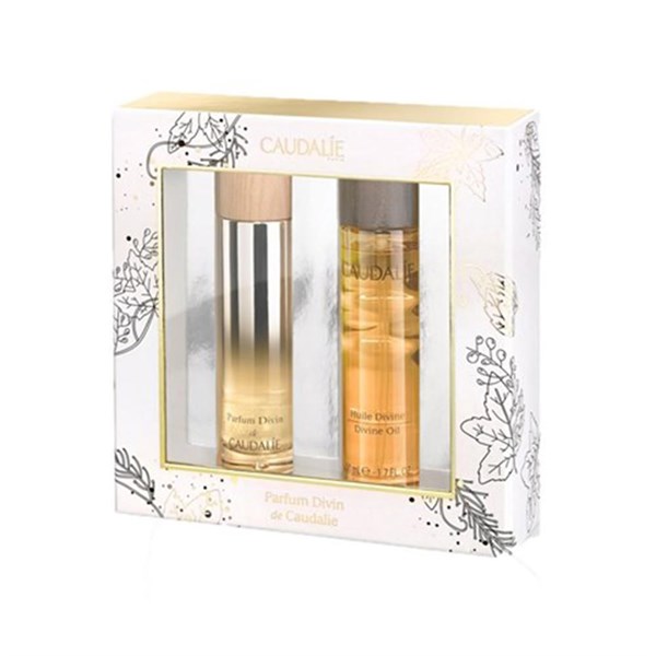 Caudalie Parfum Divine Set - Çok amaçlı kuru yağ HEDİYE