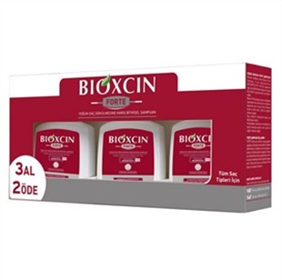 Bioxcin Forte Şampuan 300ml 3 Al 2 Öde