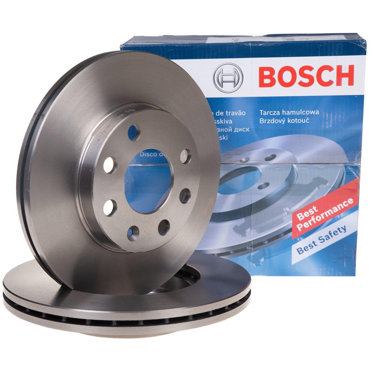BOS 0986479643 - 569069/569073/13502045 Chevrolet Aveo T300 1.3 Dizel Ön Fren Disk Takımı BOSCH
