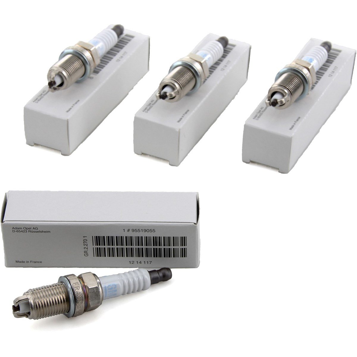 Opel Corsa B 1.2 / 1.4 Buji Takımı Çift Tırnak GM