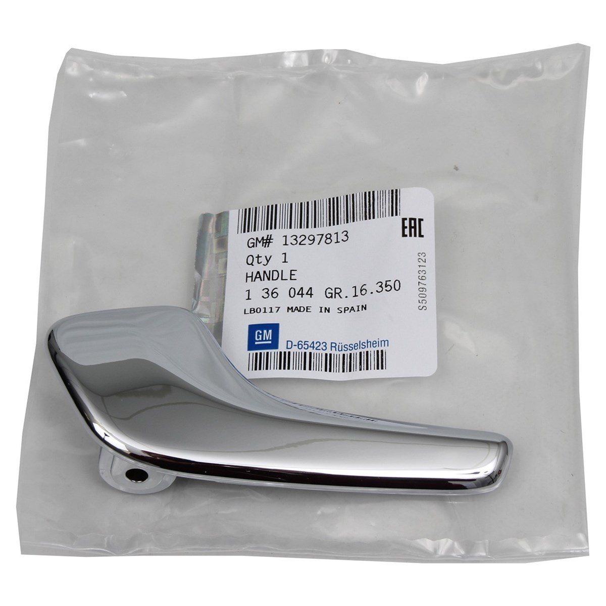 Opel Corsa D Arka Sol Kapı Krom İç Açma Kolu GM