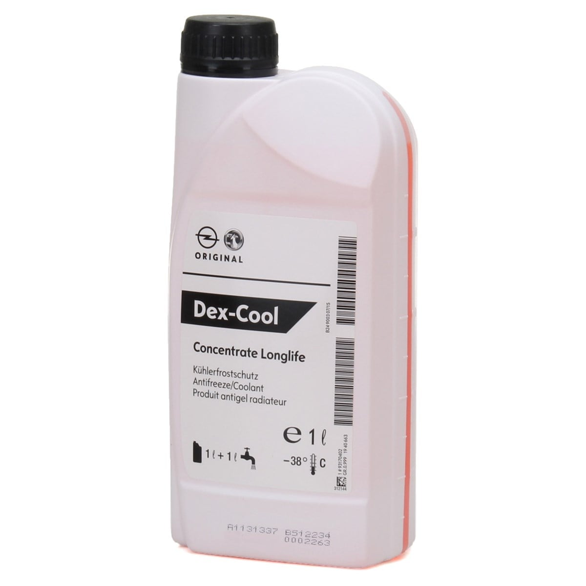 Antifriz Kırmızı 1 LT Organik (Yurtdışı Dolum) GM