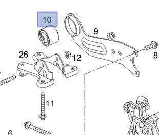 Opel Vectra C Arka Salıncak Burcu DELPHİ