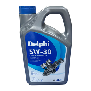 DEL CEL10001 | Motor Yağı 5W30 4 LT Dexos 2 Tam Sentetik DELPHİ