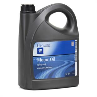 GM 93165216 Motor Yağı 10W40 5 LT (Yurtdışı Dolum) GM