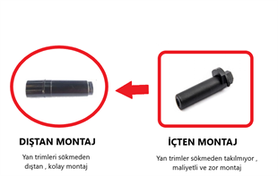 Opel Astra H Bagaj Pandizot Pim Takımı 2 Adet