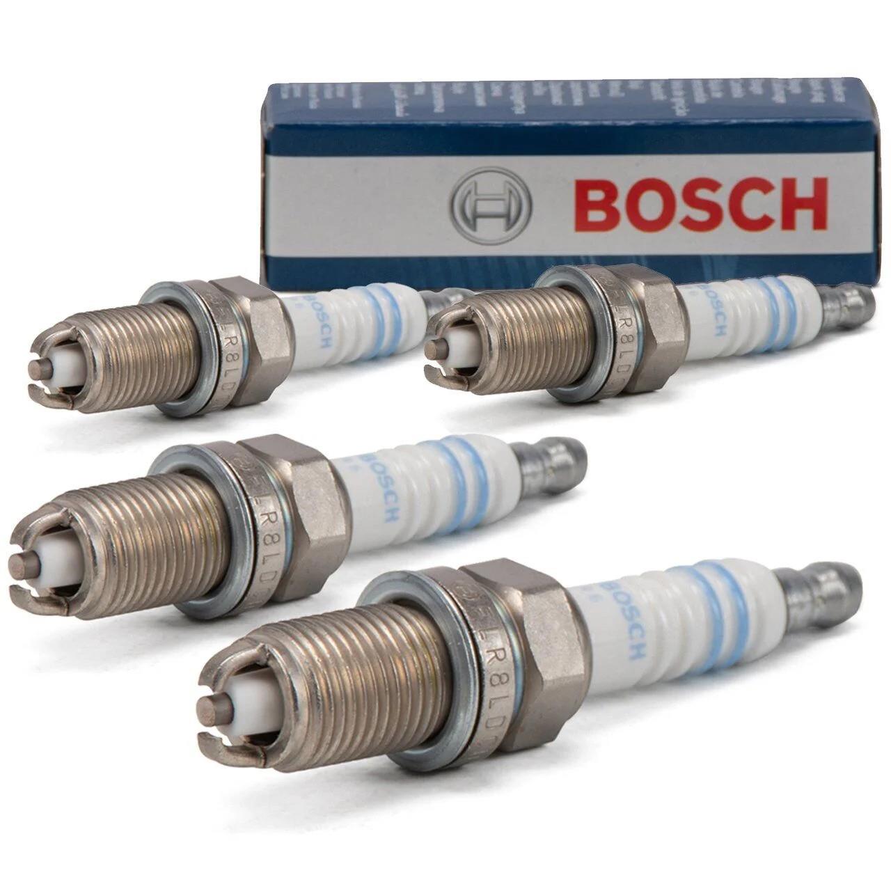 BOS 0242229654 - 1214000/95519055 Opel Tigra A 1.6 Buji Takımı Çift Tırnak BOSCH