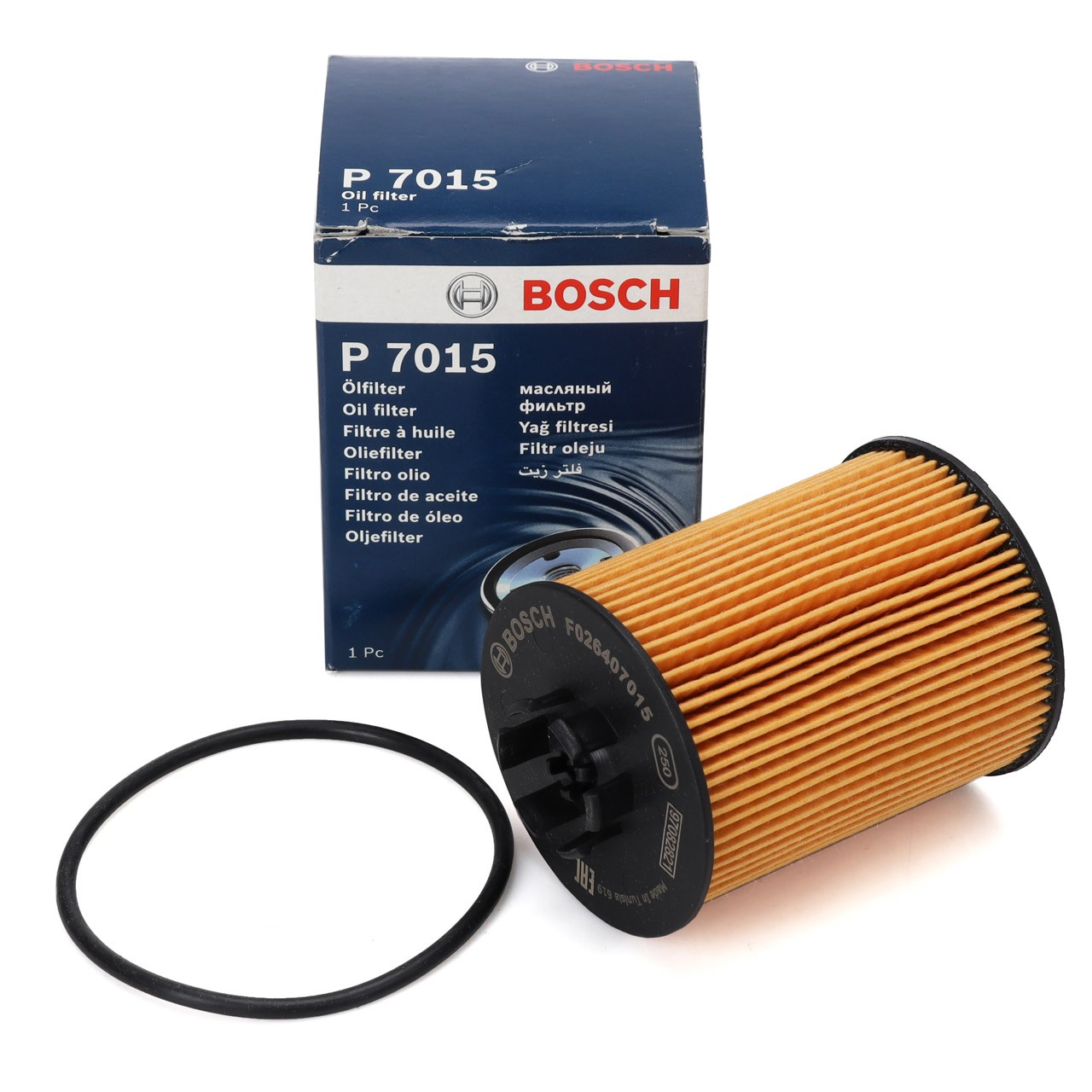 BOS F026407015 - 650307 | Opel Astra H 1.4 Twinport Yağ Filtresi BOSCH
