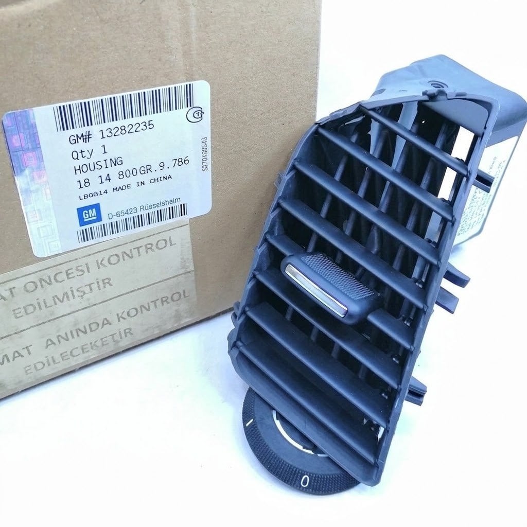 GM 13282235/1814800 | Opel İnsignia A Orta Sol Havalandırma Muzulu Siyah GM