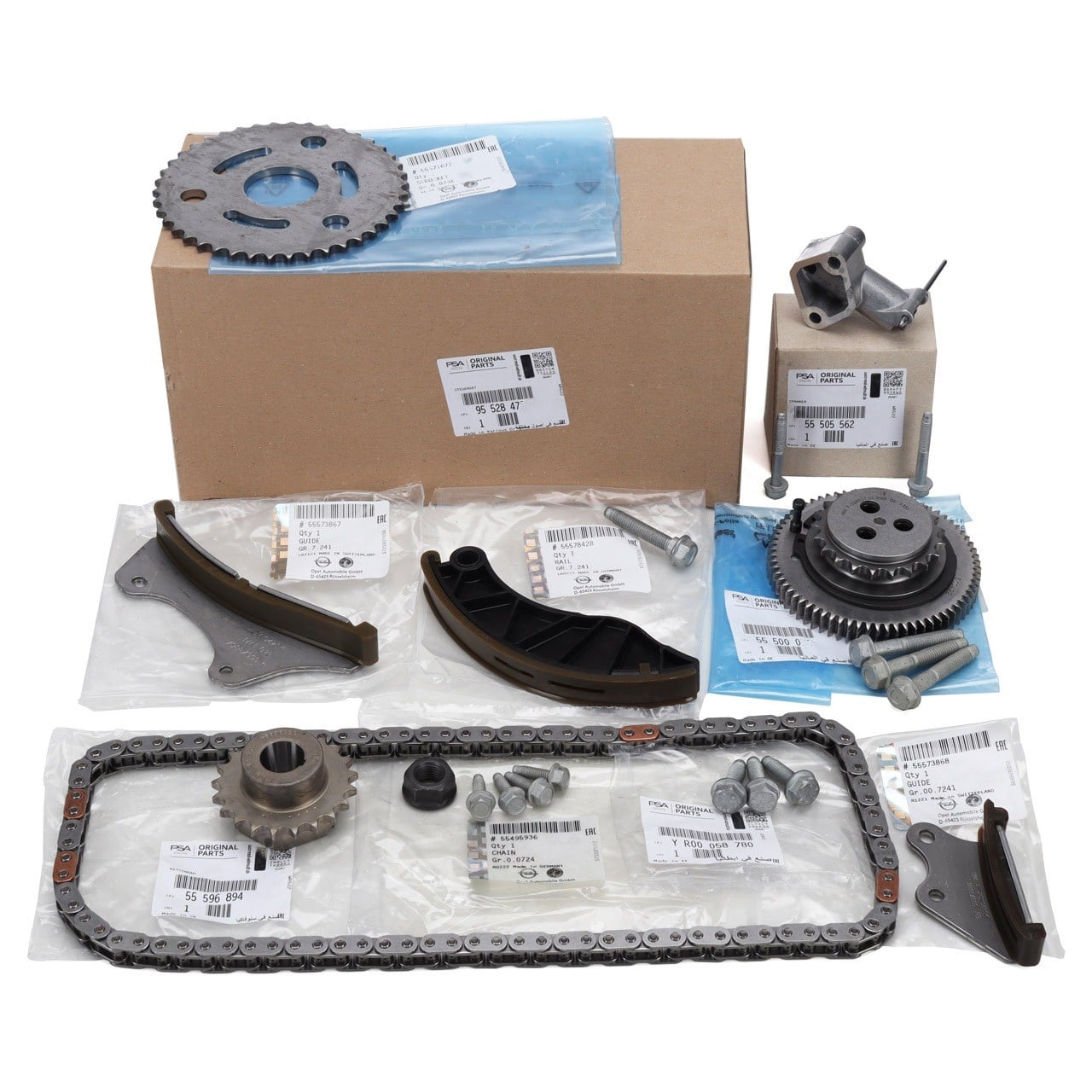 GM 55500069/1686219380 - 95528472 | Opel Mokka 1.6 Dizel Otomatik Vites Triger Zincir Seti Orjinal
