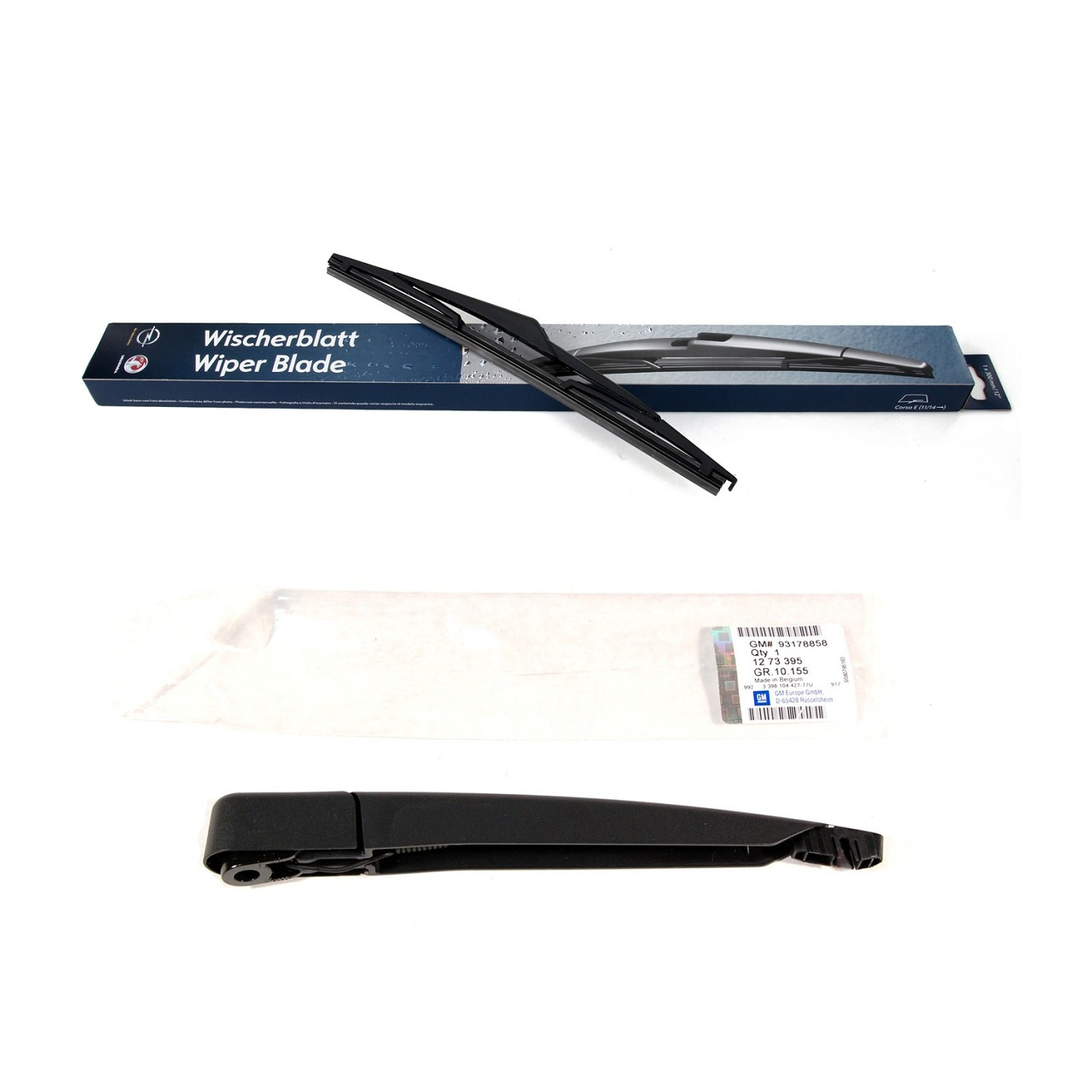 GM 93178858/1273395 - 93189239/6272313/1684186980 | Opel Corsa E Arka Silecek Kolu Komple GM