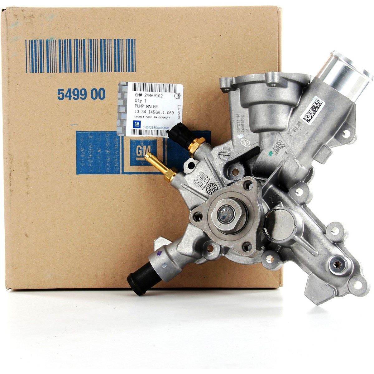 Opel Corsa D 1.2 / 1.4 (Z12XEP-Z14XEP) Devirdaim Su Pompası GM