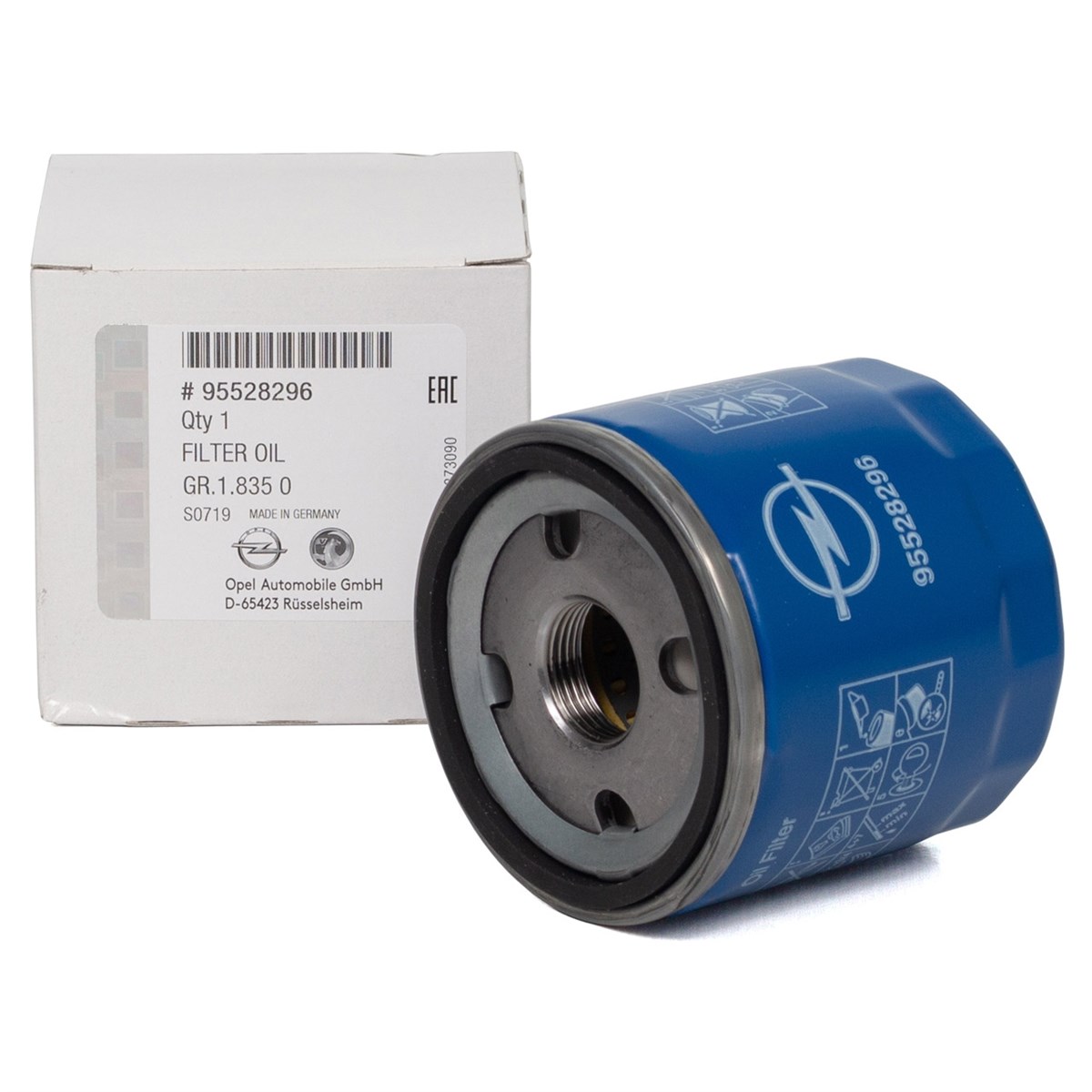 Opel Mokka 1.4 (B14XFT) Yağ Filtresi GM