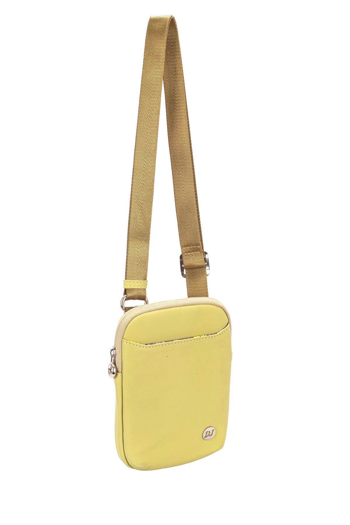 Unisex Omuz Çantası Limon Yeşili