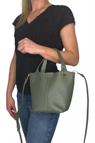 Kadın Askılı El Çantası Haki