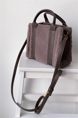 Kadın Askılı El Çantası Kahve