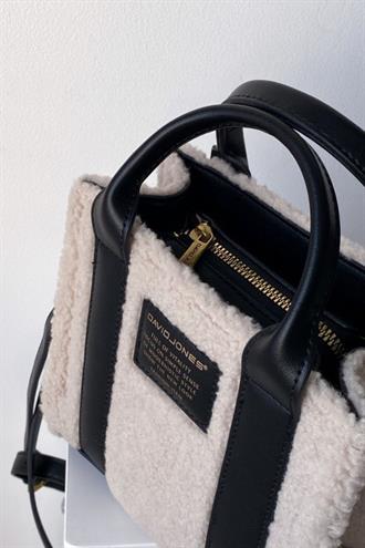 Kadın Askılı El Çantası Krem