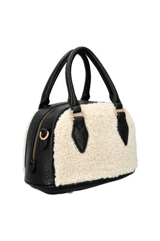 Kadın Askılı El Çantası Krem