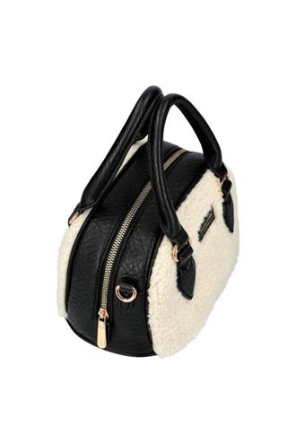 Kadın Askılı El Çantası Krem