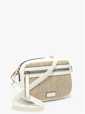 Kadın Askılı Omuz Çantası Beyaz