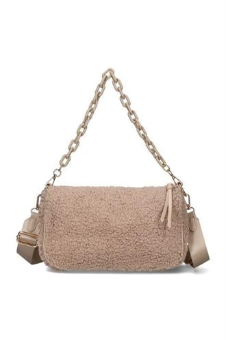 Kadın Askılı Omuz Çantası Camel