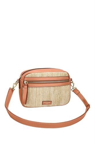 Kadın Askılı Omuz Çantası Kayısı