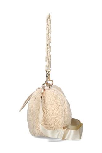 Kadın Askılı Omuz Çantası Krem