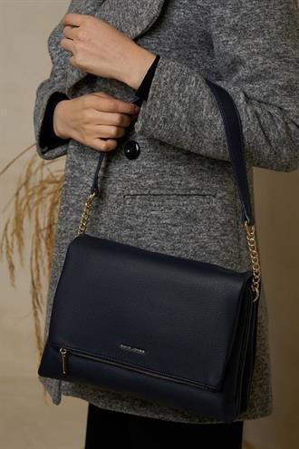 Kadın Askılı Omuz Çantası Lacivert