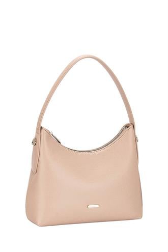 Kadın Askılı Omuz Çantası Pudra