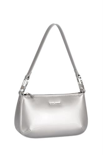 Kadın Askılı Omuz Çantası Silver
