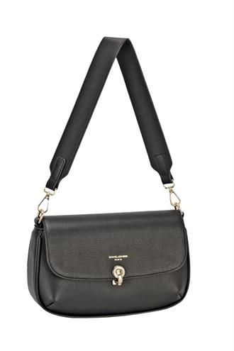 Kadın Askılı Omuz Çantası Siyah