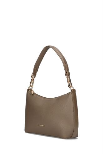 Kadın Askılı Omuz Çantası Vizon