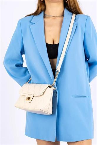 Kadın Çapraz Çanta Krem