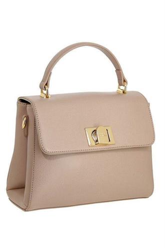 Kadın El ve Askılı Çanta Bej