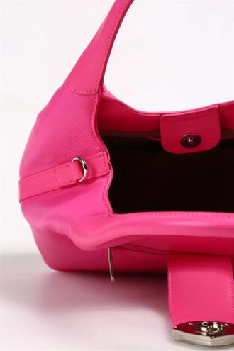 Kadın El ve Askılı Çanta Fuşya