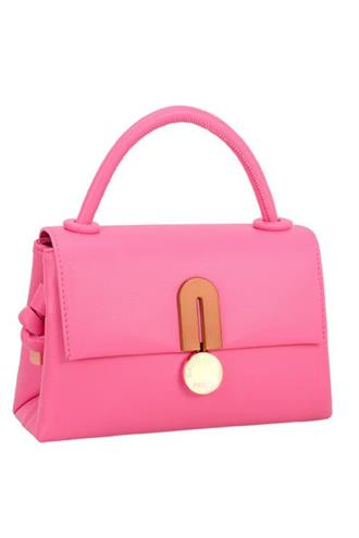 Kadın El ve Askılı Çanta Fuşya