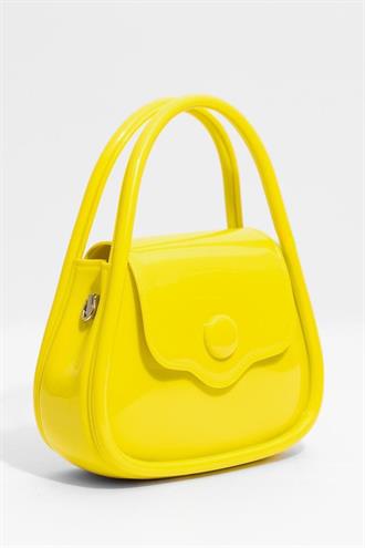 Kadın El ve Askılı Çanta Sarı