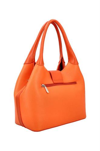 Kadın El ve Askılı Çanta Turuncu