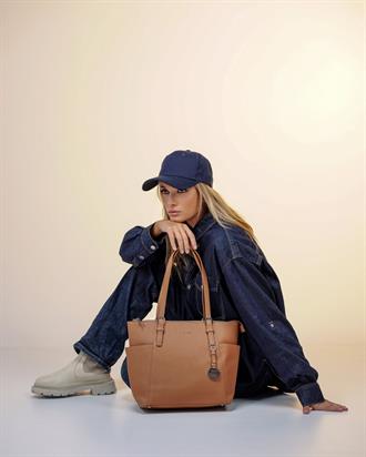 Kadın Omuz Çantası Camel