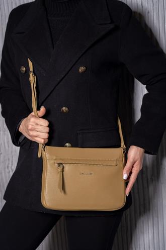 Kadın Omuz Çantası Hardal