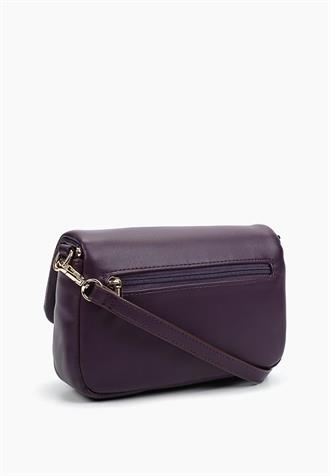 Kadın Omuz Çantası Mor