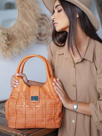 Kadın Omuz Çantası Turuncu