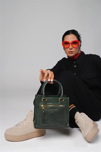 Kadın Omuz Çantası Yeşil