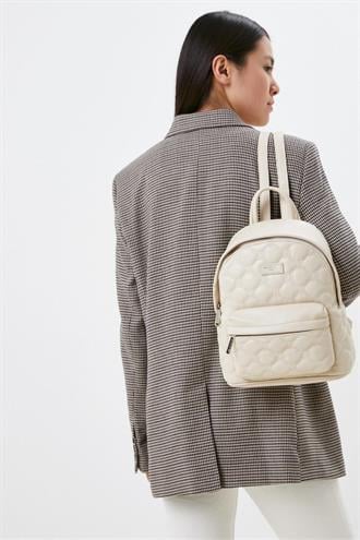 Kadın Sırt Çantası Krem