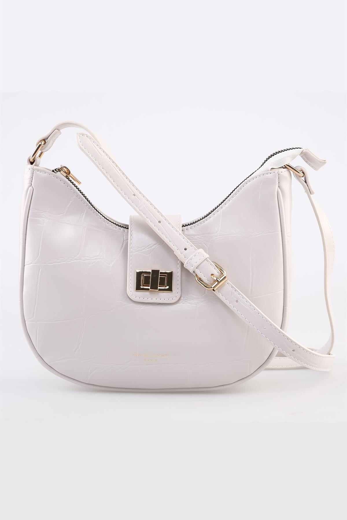 DAVID JONESKadın Çapraz Krem