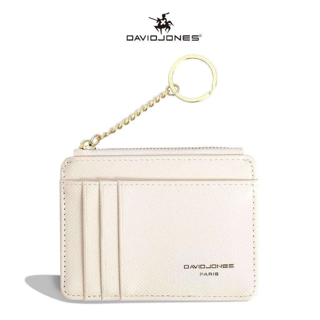 DAVID JONESKadın El Cüzdanı Krem