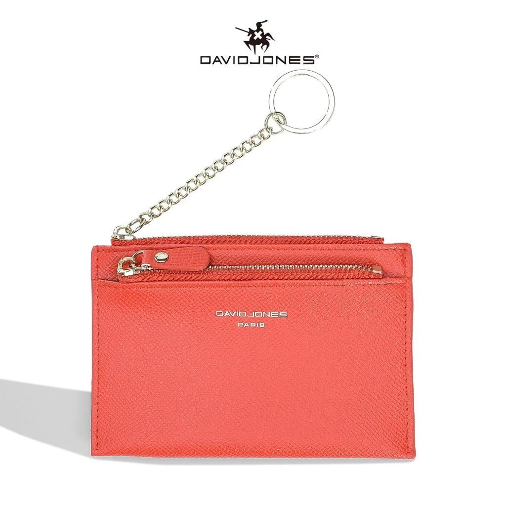 DAVID JONESKadın El Cüzdanı Mercan