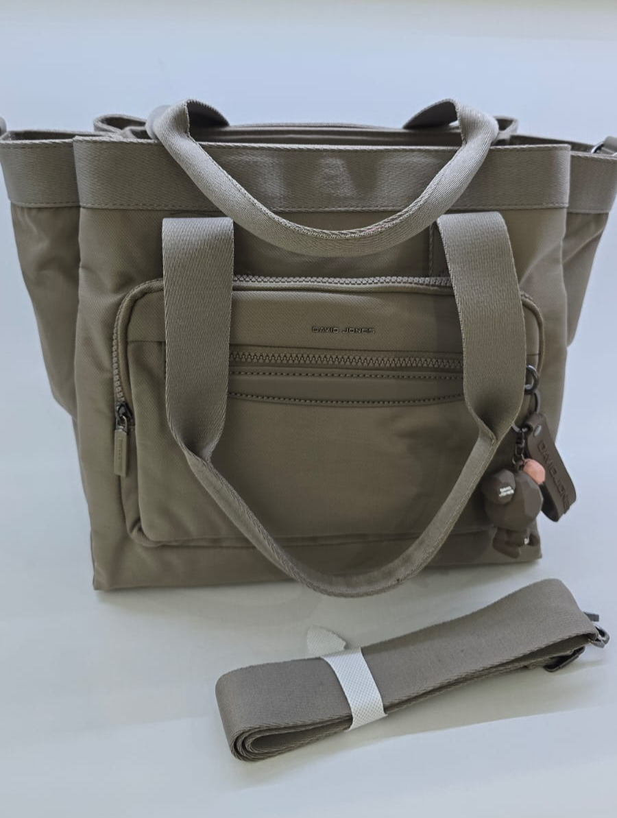 DAVID JONESKadın Omuz Çantası Camel