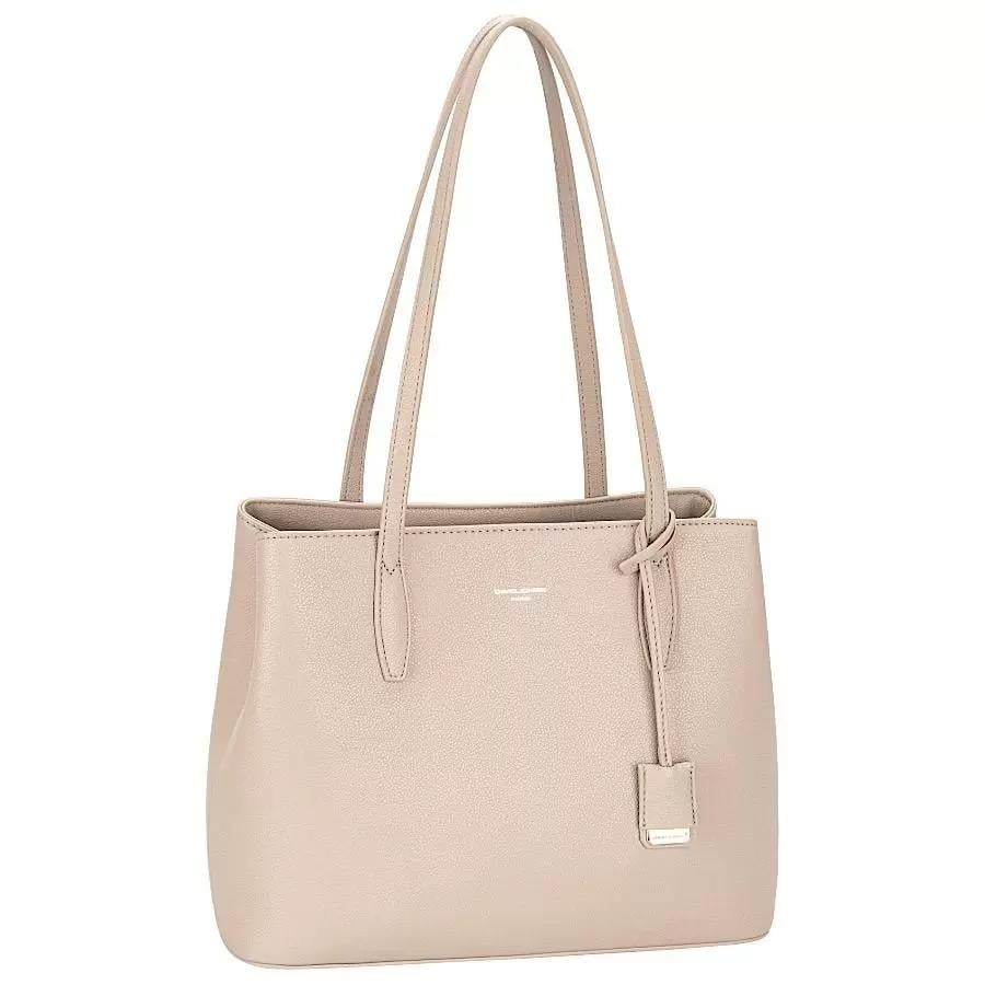 DAVID JONESKadın Omuz Çantası Natural