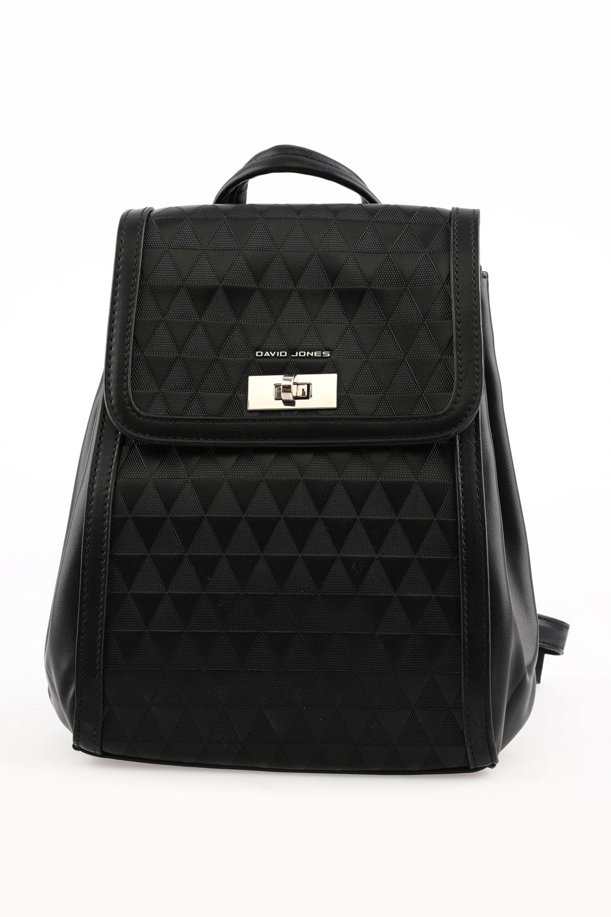 DAVID JONESKadın Sırt Çantası Siyah